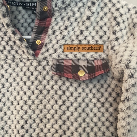 Youth Simply Southern Sherpa Pullover - Picture 3 of 5